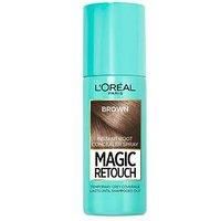 L'Oréal Magic Retouch Instant Root Concealer Spray, Ideal for Touching Up Grey Root Regrowth, 75 ml, Colour: Black