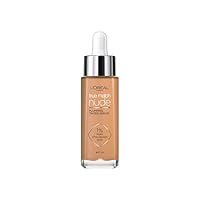 L/'Oreal Paris True Match Nude Plumping Tinted Serum, 1% Hyaluronic Acid, Instantly Evens, Brightens, and Hydrates Skin, Shade 6-7, Tan