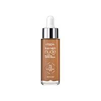 L/'Oreal Paris True Match Nude Plumping Tinted Serum, 1% Hyaluronic Acid, Instantly Evens, Brightens, and Hydrates Skin, Shade 7-8, Tan-Deep