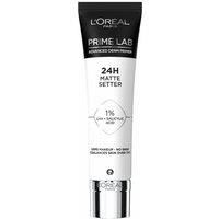 L/'Oréal Paris Matte Setter Primer, Matte Finish, Extends Makeup Wear, Advanced Derm Primer, Grips Makeup, No Shine, Prime Lab, 30ml