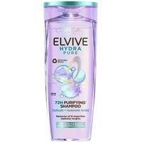 TWIN Pk L'Oreal Elvive HYDRA PURE 72H Purifying Shampoo 400ml & Conditioner 300m