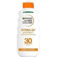 Garnier Ambre Solaire Ultra-Hydrating Shea Butter Sun Protection Cream SPF30, Hydrating High Sun Protection Lotion SPF30 200 ml