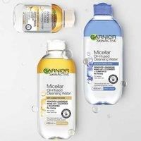 Garnier Micellar Cleansing Water Delicate Skin and Eyes, Biphase Face and Eye Make-Up Remover and Facial Cleanser 400 ml