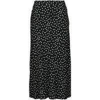 Ikks  JUP LG POIS  women's Skirt in Black