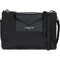 LANCASTER Smart KBA Crossbody Bag Noir
