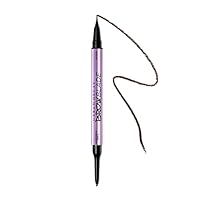 Urban Decay Brow Blade, Double Ended Eyebrow Pencil, Felt Tip Pen & Waterproof Brow Pencil, For Increased Control, Shade: Dark Drapes, 0.4ml