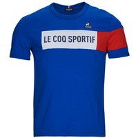 Le Coq Sportif Tri Tee Ss No. 1 M Electro Blue T-Shirt, S
