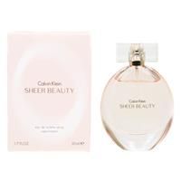 CALVIN KLEIN SHEER BEAUTY EAU DE TOILETTE EDT 50ML SPRAY - WOMEN'S FOR HER. NEW