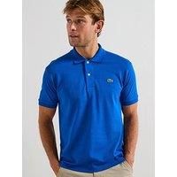 Lacoste Classic Fit L1212 PiquÉ Short Sleeve Polo Shirt - Blue