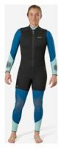 Neoprene Scd Scuba Diving Shorty Oversuit 5.5mm Black