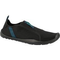Subea Unisex Water Shoes Aquashoes Swim Beach Elasticated Surf 120 Black