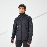 Kiprun Warm Regul Men's Winter Running Water-repellent Windproof Jacket - Black Grey