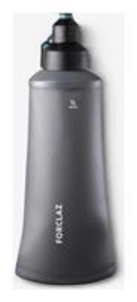 Decathlon Soft and Compressible Filter Bottle 1L - MT900