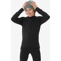 Decathlon Kids Baselayer Top Ski 500 Black