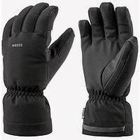 Decathlon Unisex 500 Lt Ski Gloves - Black