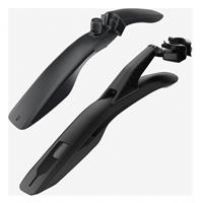 26" - 27.5" - 29" Front/rear Rigid Mountain Bike Mudguard Kit V3 - Black
