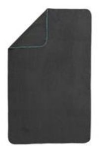 Decathlon Microfibre Swimming Towel Size L 80 X 130 Cm - Dark Grey