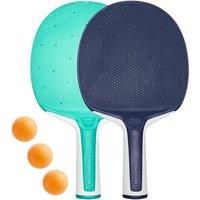 Pongori Table Tennis Bat Ping Pong Racket Set 130 2 Durable Bats 3 Balls