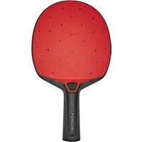 Pongori Table Tennis Bat Ping Pong Racket Durable 130 O Black Red