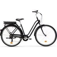 Electric City Bike Elops 120e Low Frame - Black