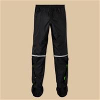 Decathlon City Cycling Rain Overtrousers With Built-In Overshoes 100