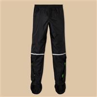 Unisex 100 City Cycling Rain Overtrousers Black BTWIN