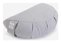 Yoga/meditation Crescent Cushion - Grey