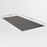 Decathlon Protective Floor Mat For Fitness Material Size L 100 X 200 Cm