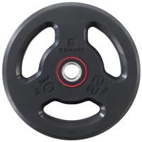 Decathlon 28 MM 10 KG Rubber Weight Disc