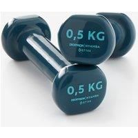 Fitness 0.5kg Dumbbells Twinpack  Turquoise