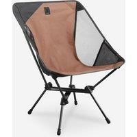 Low Folding Camping Chair MH500 - Brown