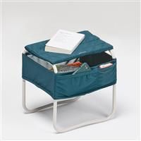 Quechua Camping Bedside Table Removable Shelf Large Storage Compartment Compact