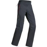 Kids Hiking Softshell Trousers MH550 7-15 Years - Dark Grey
