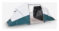 4 Person Blackout Poled Tent - Arpenaz 4.2 Fresh&black