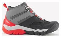 Kids Waterproof Hiking Shoes - Crossrock Mid 28 To 34 - Grey