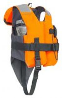 Tribord Kid Life Jacket Vest Swim Surf Buoyancy Aid 100N Lj Easy Orange Grey