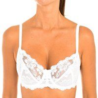 Playtex Women/'s Essential Elegance Full Cup Underwired Non-padded wired Bra, White (Blanc 000), 38B (Manufacturer Size: 100B)