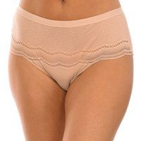 Playtex Women/'s Secret Comfort Braga Midi Brief, Beige (Piel 007), UK 14