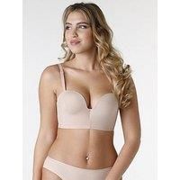 Wonderbra Women/'s Backless Bra, Skin, 32B