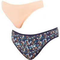 Playtex Pack-2 Perfect Comfort Panties Made of Elastic Cotton P0A8S for Women, Comfortable and Adaptable Design for Women