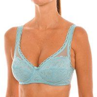 Playtex Bra Woman Playtex Classic Lace Support Recycled Underwire Bra x1, Blue, 38B