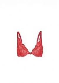 Wonderbra Refined Glamour Padded Triangle Lace Red