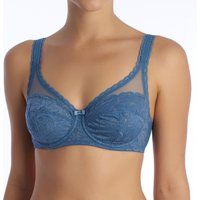 Playtex Women/'s Classic Lace Support Recycled Underwire Bra x1, Blue, 38B