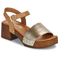 JB Martin  APPLE  women's Clogs (Shoes) in Gold