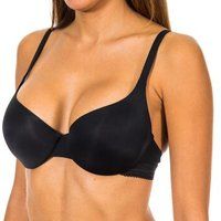 DIM Women/'s Enhanced Invisifree x1 Bra, Black, 38B