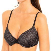 DIM Feminine Underwire Bra D08G4 Woman Elegant Design and Comfortable Support for Your Figure Black