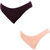DIM Pack-2 Body Mouv Panties Low Waist D05DW Women/'s Sporty and Comfortable Design That adapts to The Body