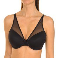 DIM Women/'s Generous Classic Invisible x1 Bra, Black, 34C