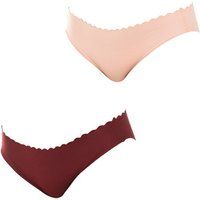 DIM Women/'s Slip Body Touch X2 Underwear, Deep Chocolate/Pink Skin, X-Large
