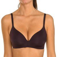 DIM Women/'s Invisifree Triangle Padded Non Wire x1 Bra, Precious Brown, 38B